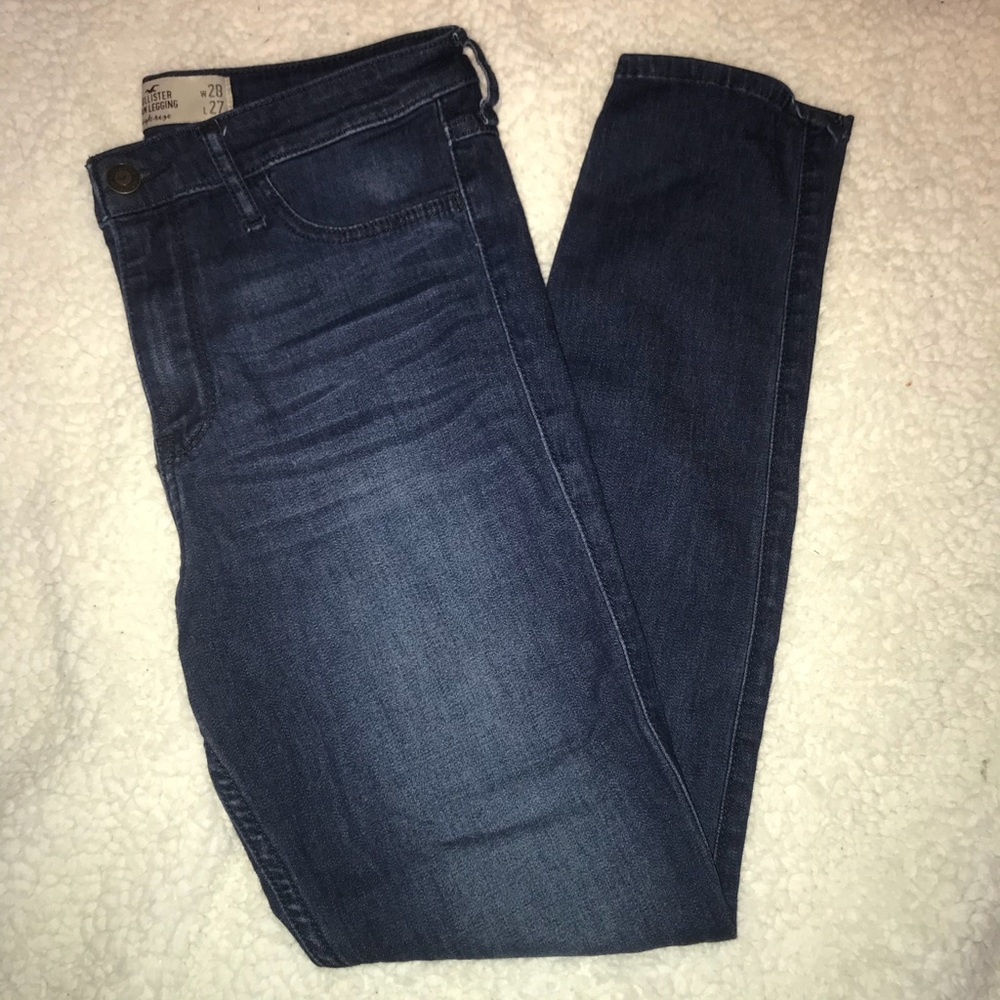 Hollister High Waist Jean Leggings 7 Short